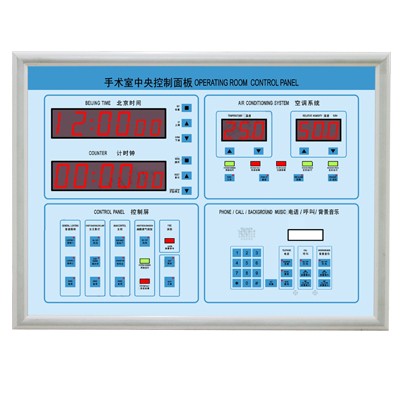 Button Flat Operation Room Control Panel 